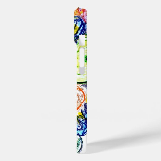 Green Orange Rosas iPhone / coque ipad (Verso / Gauche)