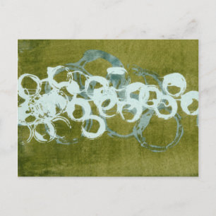 Green Orbs I Briefkaart