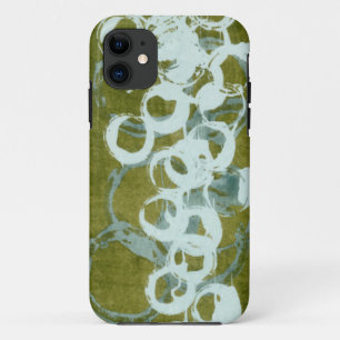 Green Orbs I iPhone 11 Hoesje