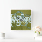 Green Orbs I Vierkante Klok (Huis)