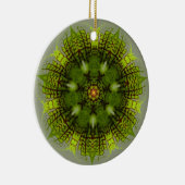 Green Orchid Ornament (Rechts)