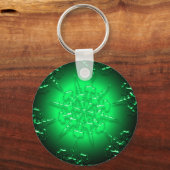 Green Ornament Sleutelhanger (Voorkant)