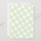 Green Our Little Apple First Birthday Invitation (Dos)
