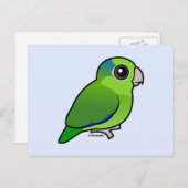 Green Pacific Parrotlet Briefkaart (Voorkant / Achterkant)