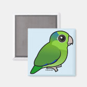 Green Pacific Parrotlet Magneet (Voorkant / Achterkant)