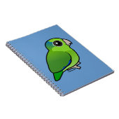 Green Pacific Parrotlet Notitieboek (Rechterzijde)