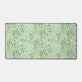 Green Painted Dots Bureaumat