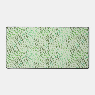 Green Painted Dots Bureaumat