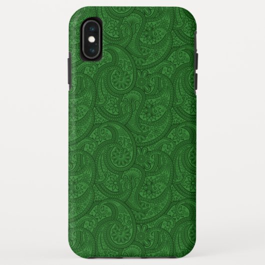 Green Paisley Case-Mate iPhone Case (Achterkant)