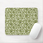 Green Paisley Muismat (Met muis)