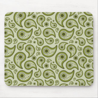 Green Paisley Muismat