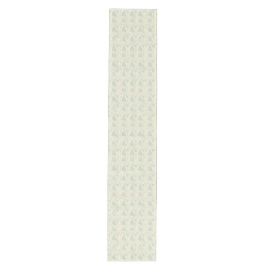 Green Paisley Table Runner Medium Tafelloper (Voorkant)