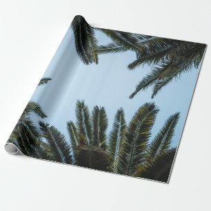 GREEN PALM BOOM ONDER WITTE HUID CADEAUPAPIER