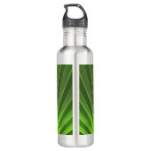 Green Palm Frond Waterfles (Achterkant)
