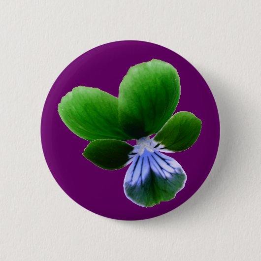 Green Pansy Button (Voorkant)
