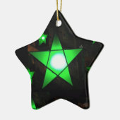 Green Parol Keramisch Ornament (Links)