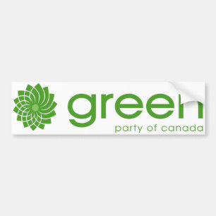 Green Party of Canada Logo Bumpersticker