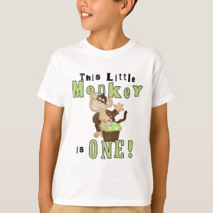 Green Party Singe 1er Anniversaire Tshirts et cade