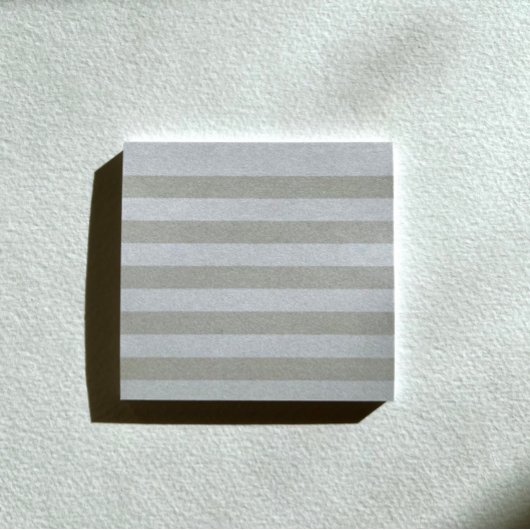 Green Pastel Stripe Post-It Notes