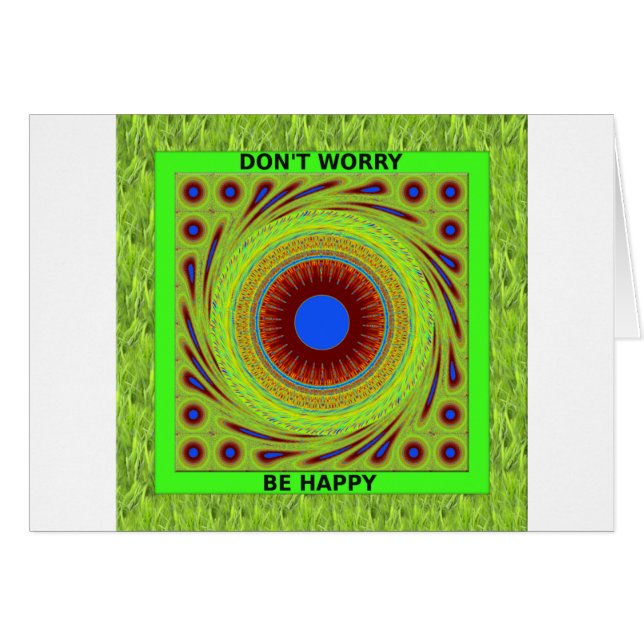 Green Pasture Avoir une belle journée Ne vous inqu (Devant horizontal)