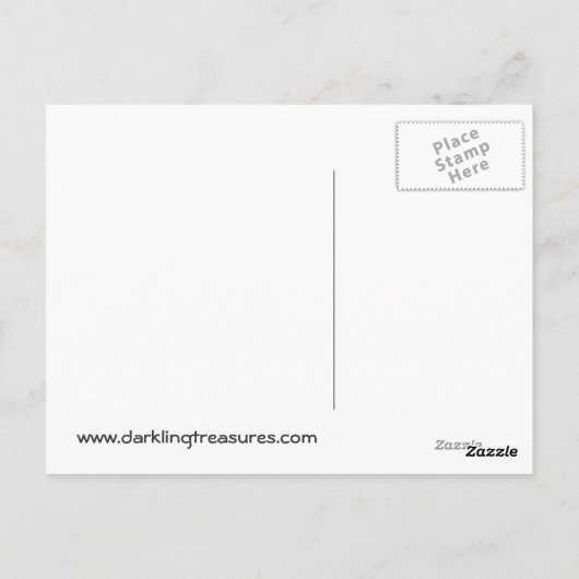 Green Patchwork Ravens gemengd media briefkaart (Achterkant)