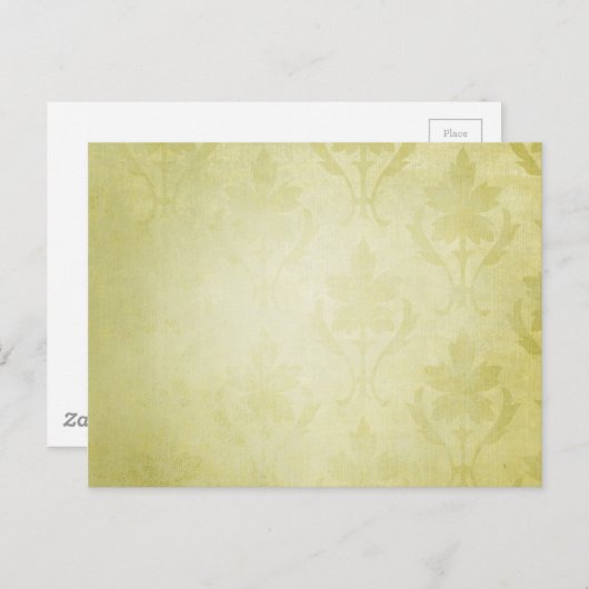 Green Pattern BAckground Briefkaart (Voorkant / Achterkant)