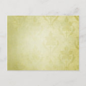 Green Pattern BAckground Briefkaart (Voorkant)