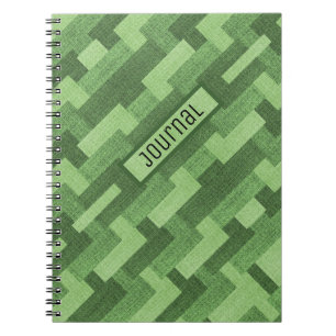 Green Pattern Prayer Journal Notitieboek