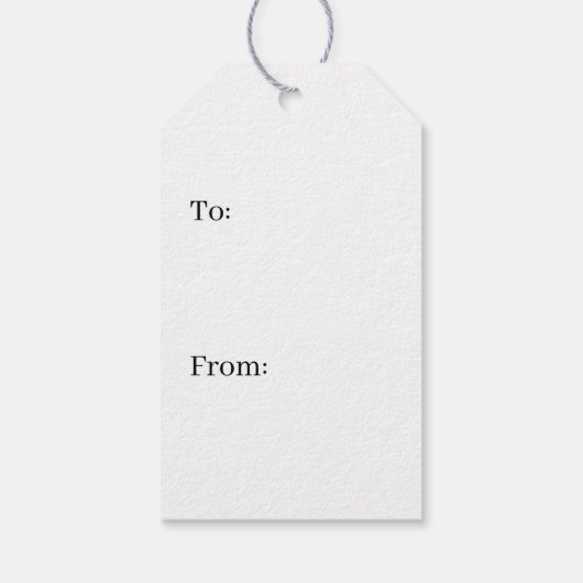 Green Patterned Cadeaulabel (Achterkant)