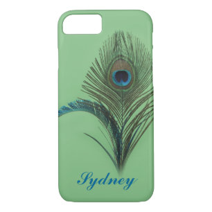 Green Peacock iPhone 7 Coque