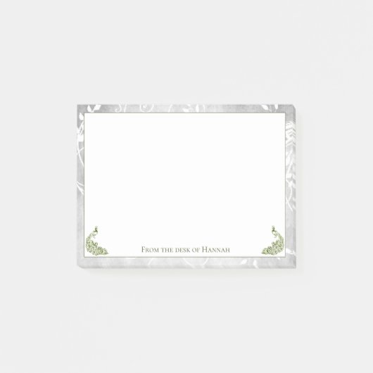 Green Peacocks Notes (Voorkant)