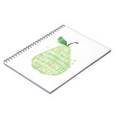 Green Pear Bijbel Quote Notitieboek (Linkerzijde)