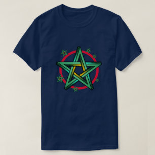 GREEN PENTAGRAM T-SHIRT