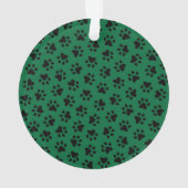 Green Pet Empreintes de pattes Personnalisé Chat N (dos)