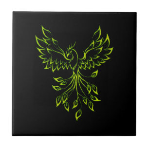 Green Phoenix Tegeltje
