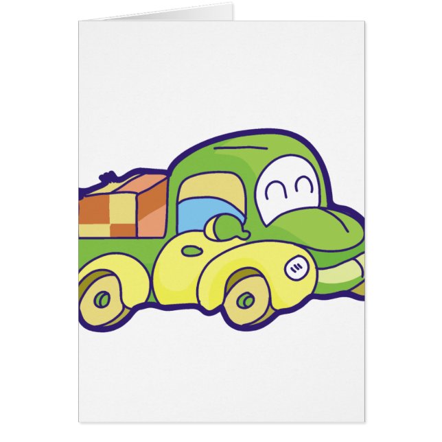 Green Pickup Truck (Voorkant)