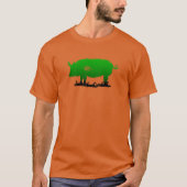Green Pig T-shirt (Voorkant)