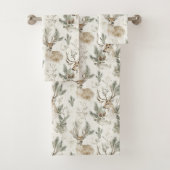 Green Pine Cones Deer Christmas (En situation)