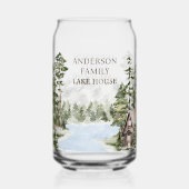 Green Pine Forest Family Lake House Cabine (Verso)