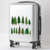 Green Pine Forest groenblijvende sticker pack (Koffer)