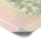 Green Pine Trees Serenity Prayer Poster (Hoek)