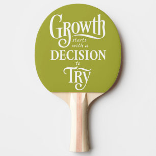 Green Ping Pong Paddle – Groei begint Tafeltennisbatje
