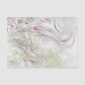 Green Pink Abstract Design Decoupage Tissue Paper Tissuepapier (Voorkant)