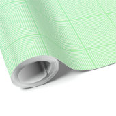 Green Pinstripe Cadeaupapier (Rol Hoek)