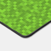 Green Pixel Pattern Retro 8-Bit Gaming (Coin)
