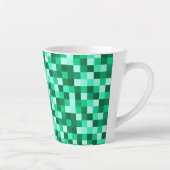 Green Pixels Micraft Inspired Mug Cup (Droite)