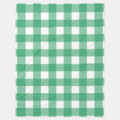 Green Plaid 60x80 Fleece Deken (Voorkant)
