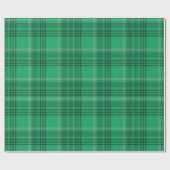 Green Plaid - Groot Cadeaupapier (Vlak)