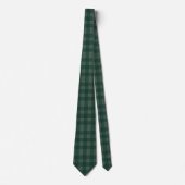 Green Plaid Stropdas (Voorkant)