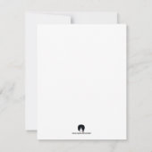 Green Plaid Vakantie Uitnodiging (Achterkant)